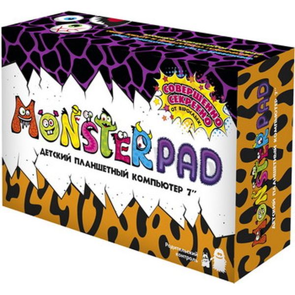 Планшетный компьютер детский Turbo Monsterpad 7'' 16Gb Orange (РТ00020517)