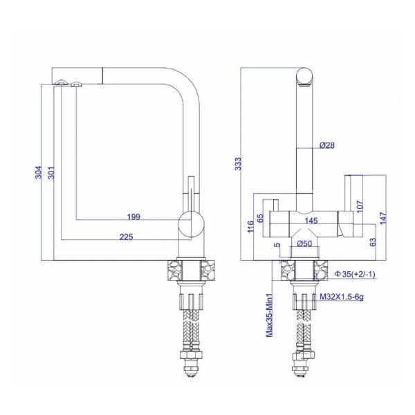 Смеситель ESKO Line EL_K105