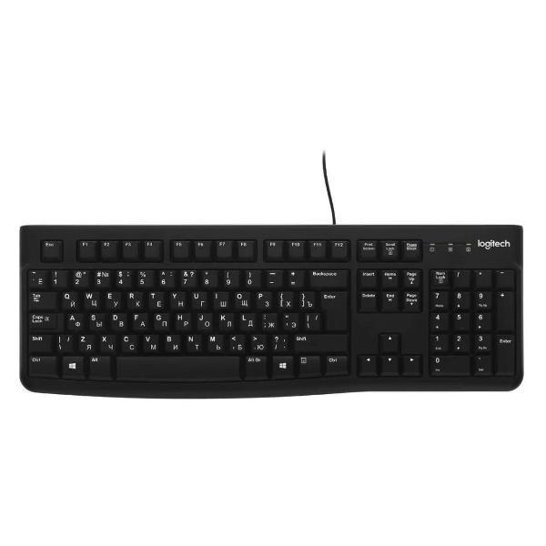 Клавиатура проводная Logitech K120 Black