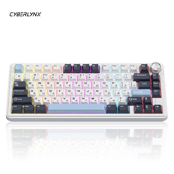 Клавиатура беспроводная CYBERLYNX RX75_Pro Mute_switch