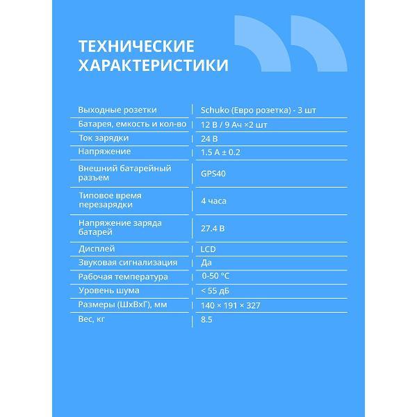 Источник бесперебойного питания Cbr ESN-1000