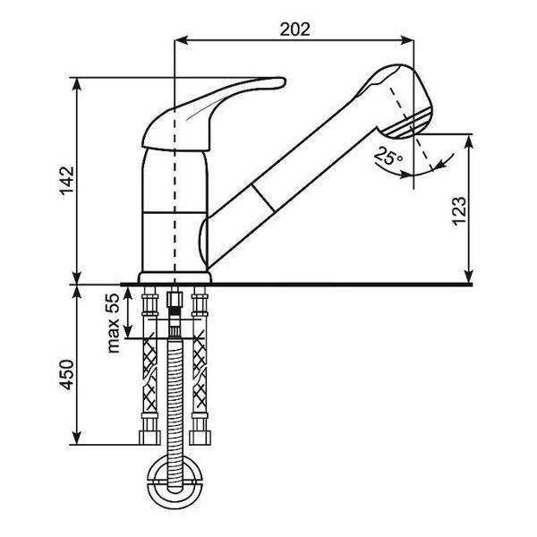Смеситель Ulgran U-002-345