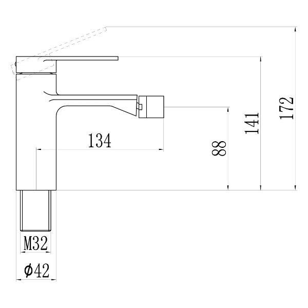 Смеситель Savol S-601860H