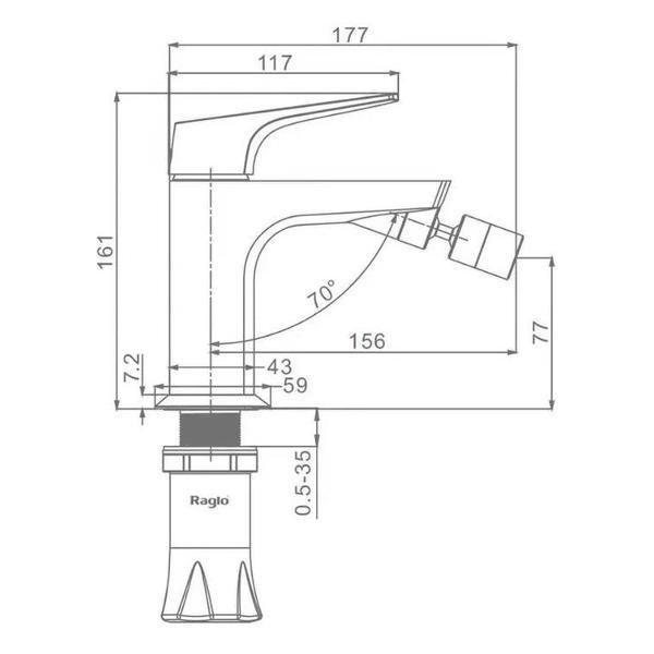 Смеситель Raglo R07.50.33