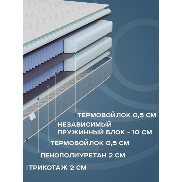 Матрас СТРОЙСОН 160x200х25 ортопедический Sleep Ultra