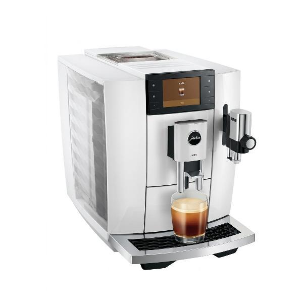 Кофемашина Jura E8 Piano White (ED)