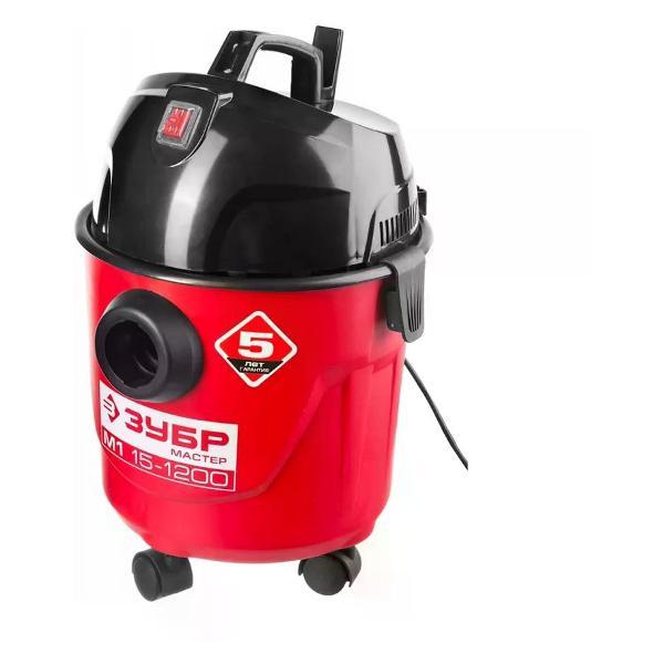 Пылесос строительный Зубр ПУ-15-1200 М1