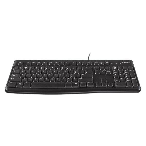 Комплект клавиатура и мышь Logitech MK120 Black