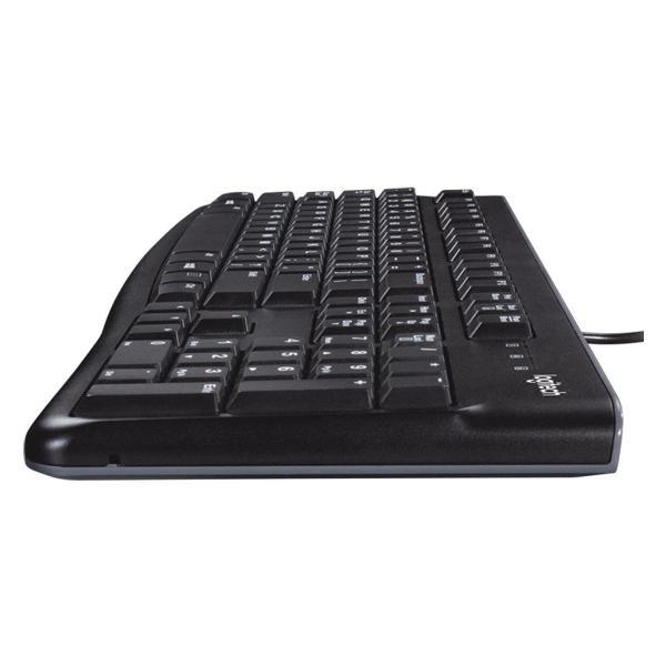 Комплект клавиатура и мышь Logitech MK120 Black