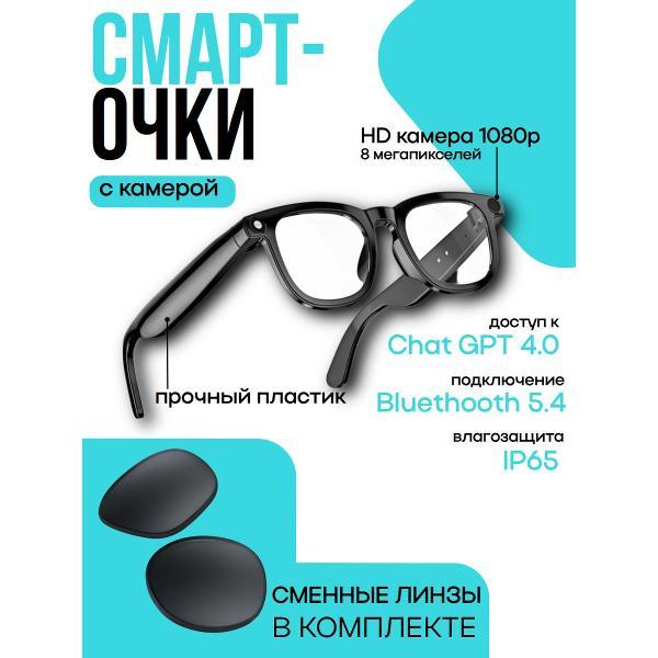 Умные очки WJB с нейросетью, камерой и микрофоном