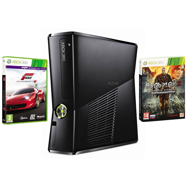 Игровая консоль Xbox 360 Microsoft 250GB + Forza 4 + Ведьмак 2 (R9G-00149) фото