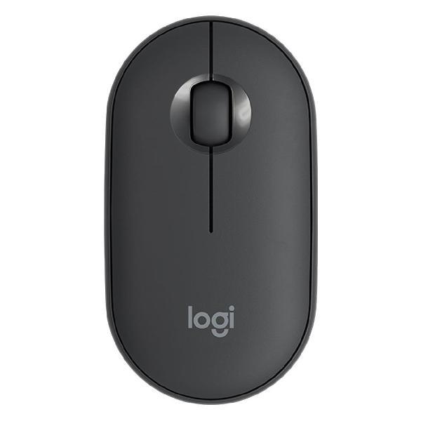 Компьютерная мышь беспроводная Logitech Pebble M350 графитовый