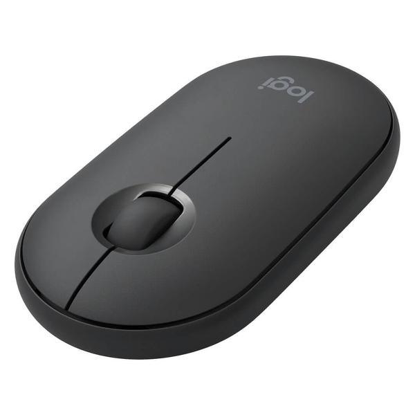Компьютерная мышь беспроводная Logitech Pebble M350 графитовый