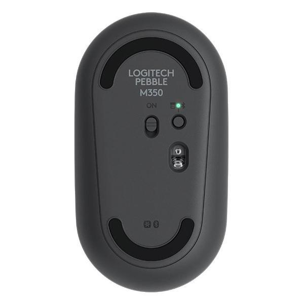 Компьютерная мышь беспроводная Logitech Pebble M350 графитовый