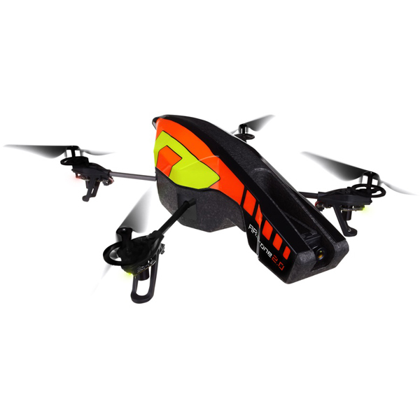 Радиоуправляемый квадрокоптер Parrot AR.Drone 2.0 желтый