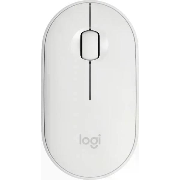 Компьютерная мышь беспроводная Logitech Pebble M350 белый