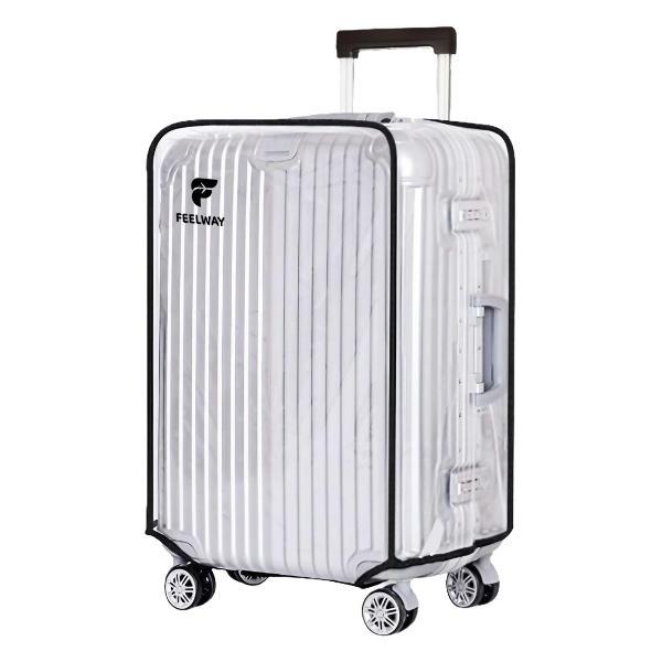 Чехол для чемодана FEELWAY ПВХ L прозрачный