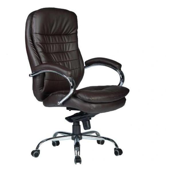 Кресло руководителя KingStyle SHL-5-2 Katana PU Chrome (экокожа, коричневый)