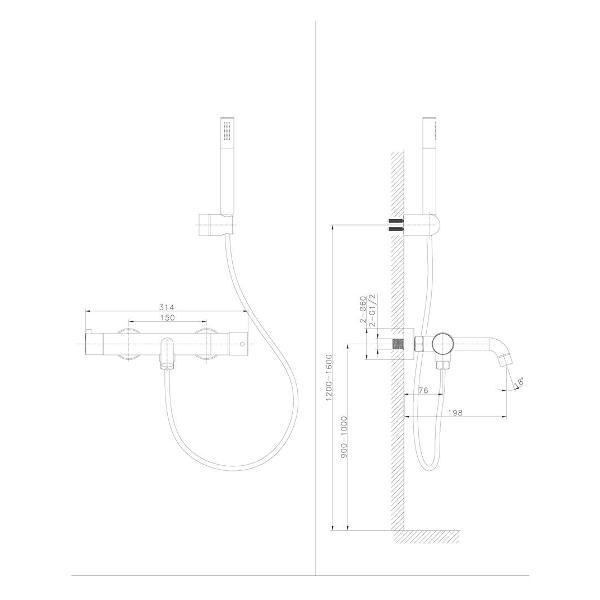 Смеситель Raiber RPG-003