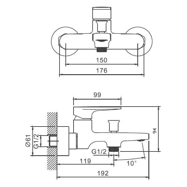 Смеситель BELZ B61713