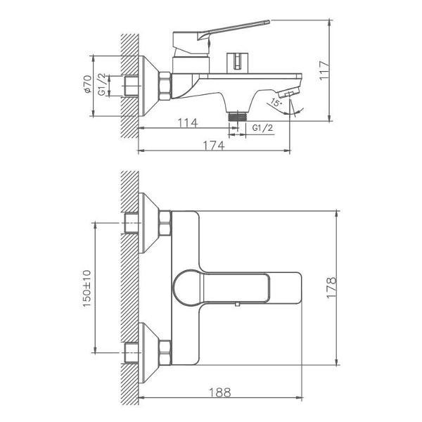 Смеситель Haiba HB60559