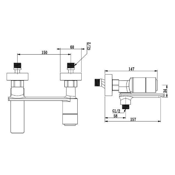 Смеситель Savol S-601831WB