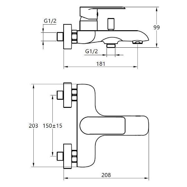 Смеситель VODA FY54