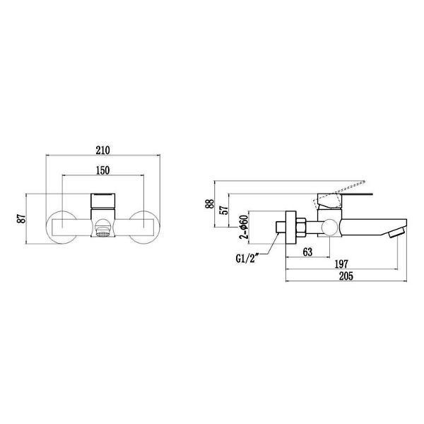 Смеситель Fmark FS8202Q