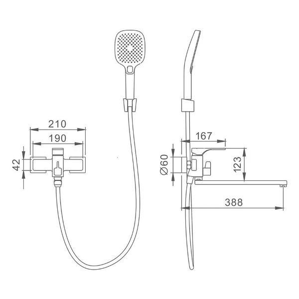 Смеситель Splenka S55.22.09