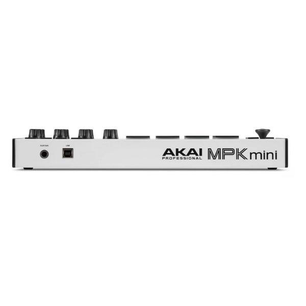 MIDI клавиатура AKAI PRO MPK Mini MK3 Black белый