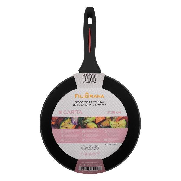 Сковорода (кованый алюминий) Filigrana FG28CRT01DP