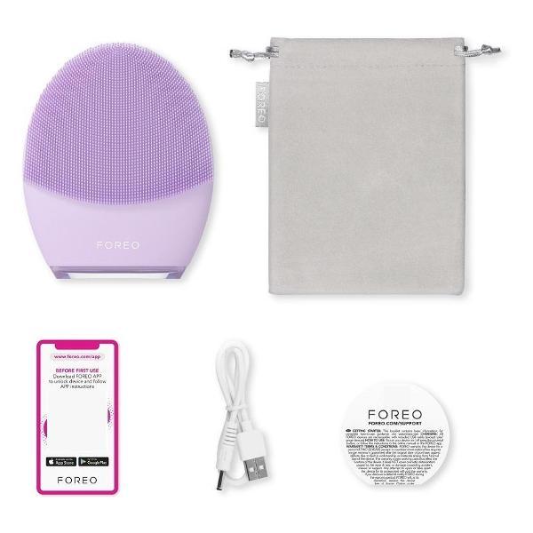 Ультразвуковая щетка для очищения кожи лица Foreo LUNA 4 Violet