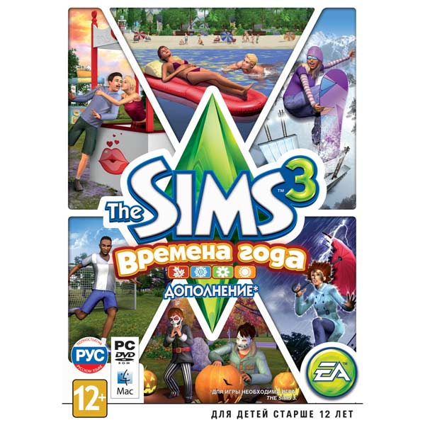 Видеоигра для PC . The Sims 3 Seasons фото