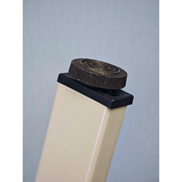 Подстолье Parallax П-образное 725х450 40х20 серое регулируемое