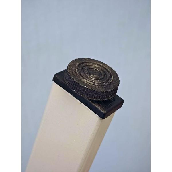 Подстолье Parallax П-образное 725х450 40х20 серое регулируемое