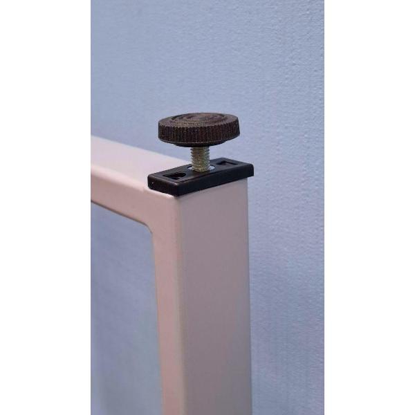 Подстолье Parallax прямоугольное 750х550 40х20 серое регулируемое