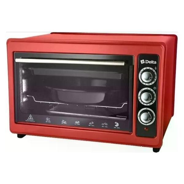Мини-печь Delta D-0123 красный