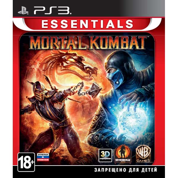 PS3 игра WB Mortal Kombat Essentials фото
