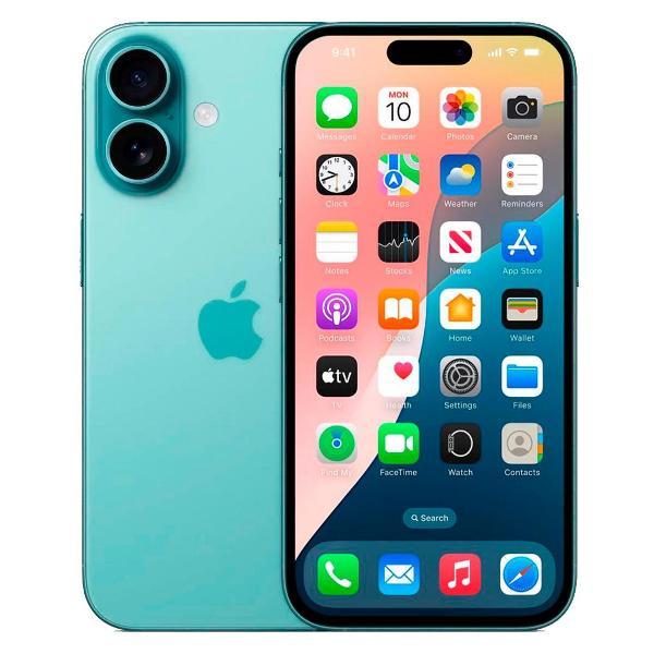 Смартфон Apple iPhone 16 128Gb Teal (без RuStore)