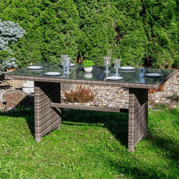 Стол садовый Royal Family FIONA, серый