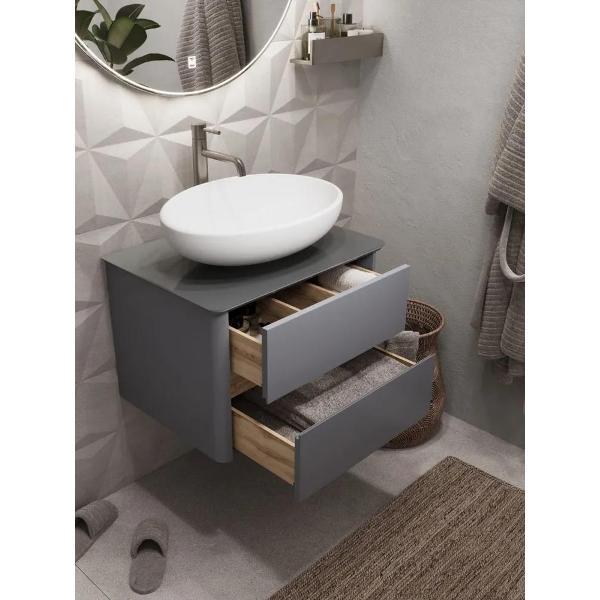 Тумба для ванной 1MARKA Подвесная под раковину 60х45 см Monro MARKA ONE,