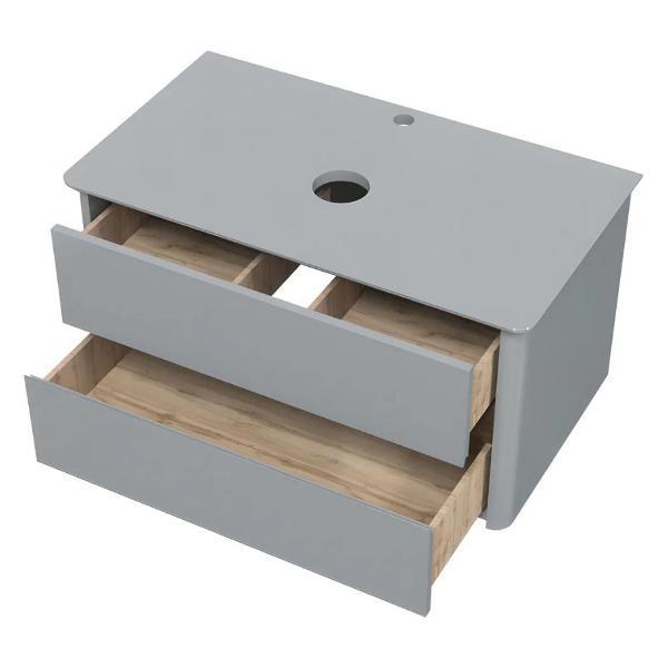 Тумба для ванной 1MARKA Подвесная под раковину 80х45 см Monro MARKA ONE,