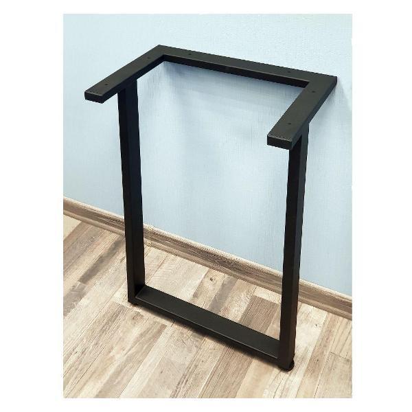 Подстолье Parallax усиленное 890х550 50х25 черное регулируемое