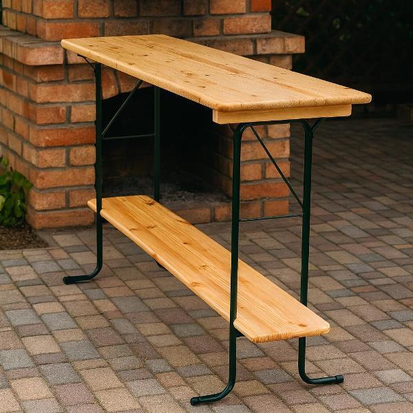 Стол садовый Фотон барный Бремен макси складной 220х70х110 см