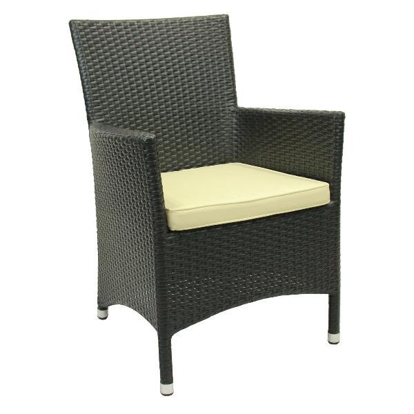 Кресло садовое KONWAY Адриа черный