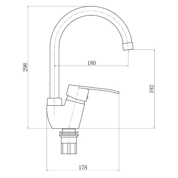Смеситель Plstart PL4106