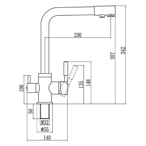 Смеситель Savol S-L1801Q