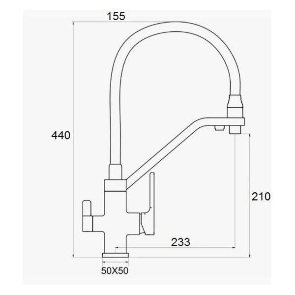 Смеситель D-Lin D159320-A