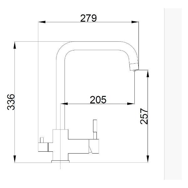 Смеситель Haiba HB43829-3