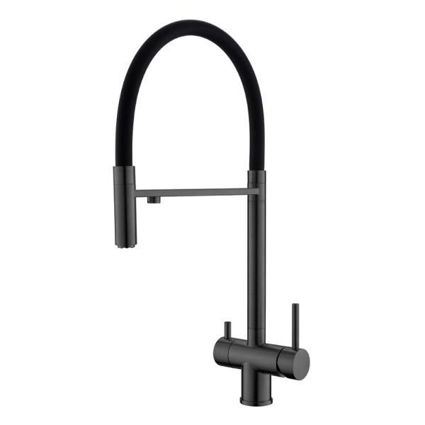 Смеситель WesnaArt EKO05-160GunMetal